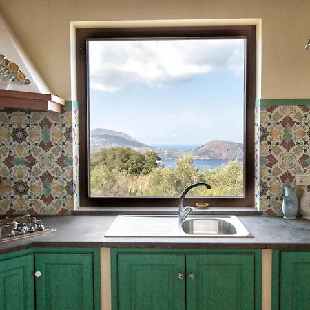 Villa Sealight - Vista E Piscina Lipari